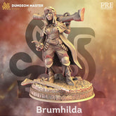 Brumhilda 3D-printed model